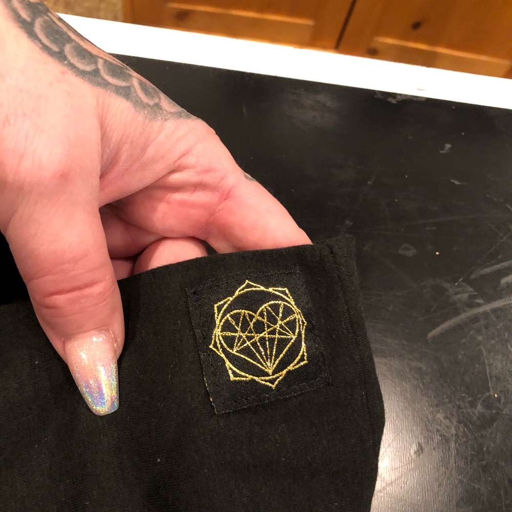 Sew Much Love Medium leggings.